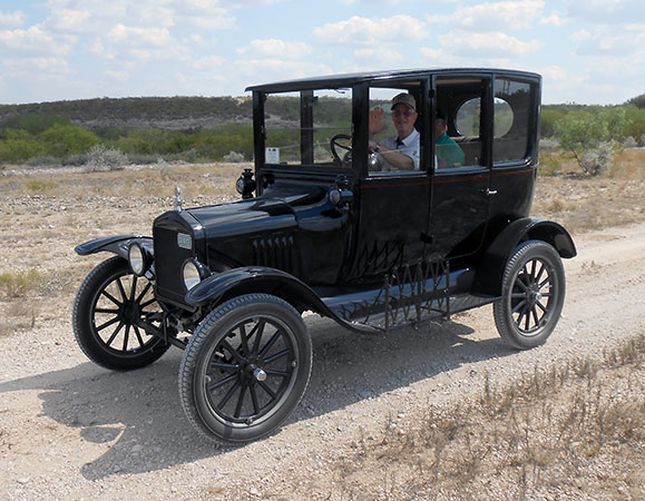 Houston model a ford club bill colman #5